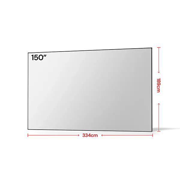 Valerion 150 Matte White Screen