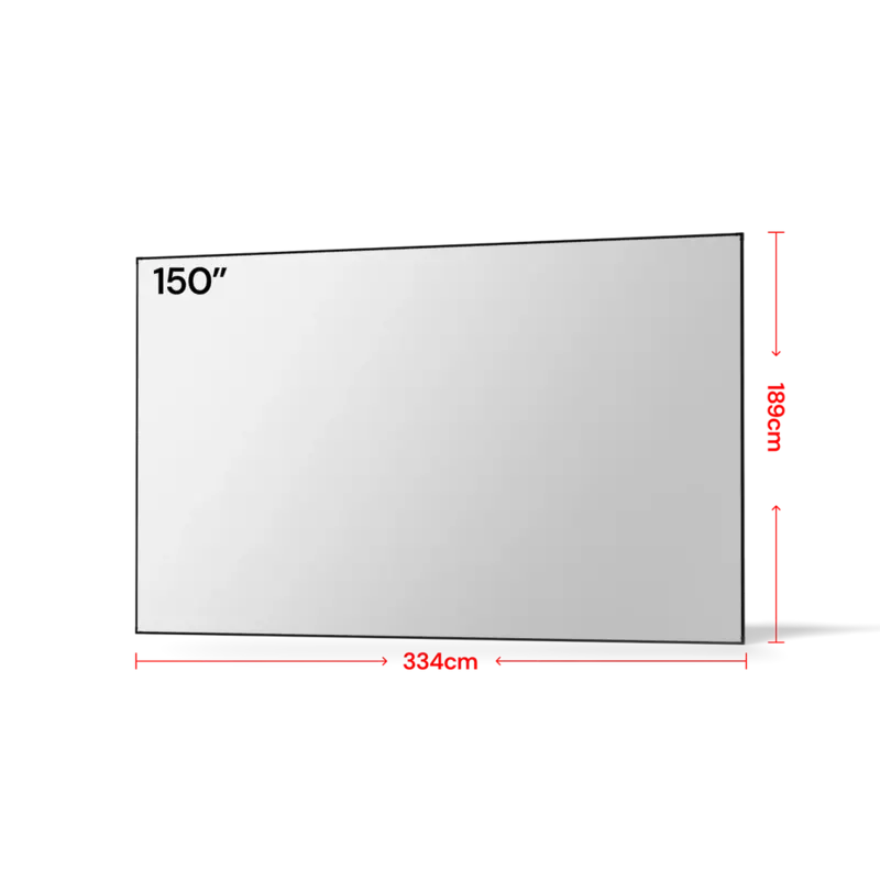 Valerion 150 Matte White Screen