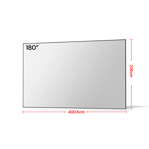 Valerion 180 Matte White Screen
