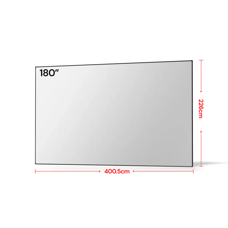 Valerion 180 Matte White Screen