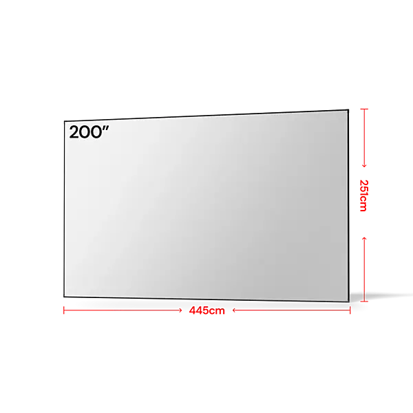 Valerion 200 Matte White Screen