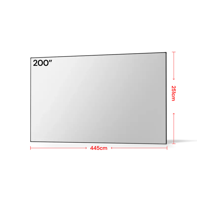 Valerion 200 Matte White Screen
