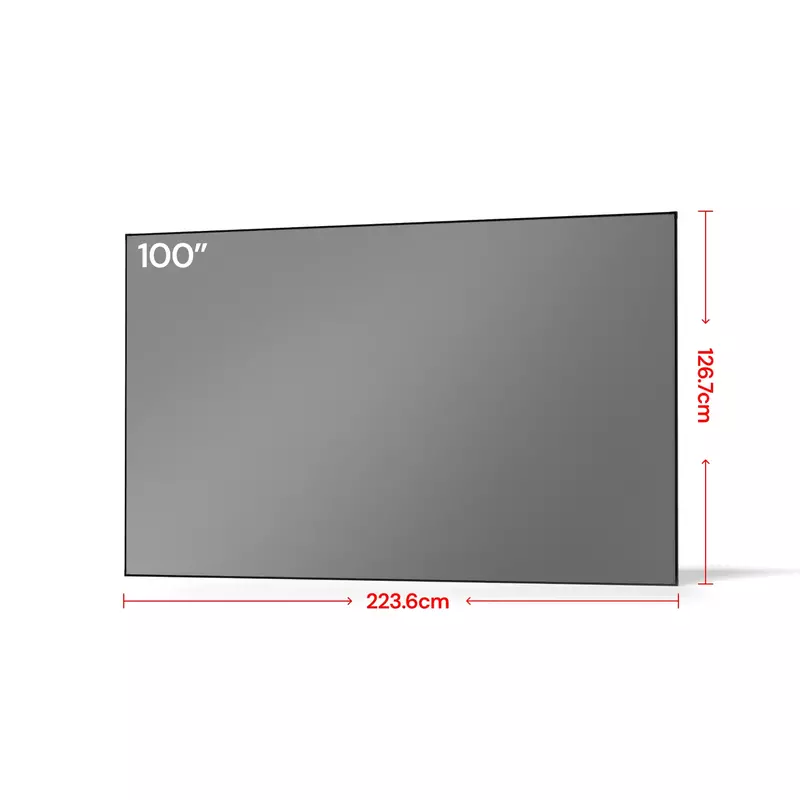 Valerion 100 Fresnel Ambient Light Rejecting Screen