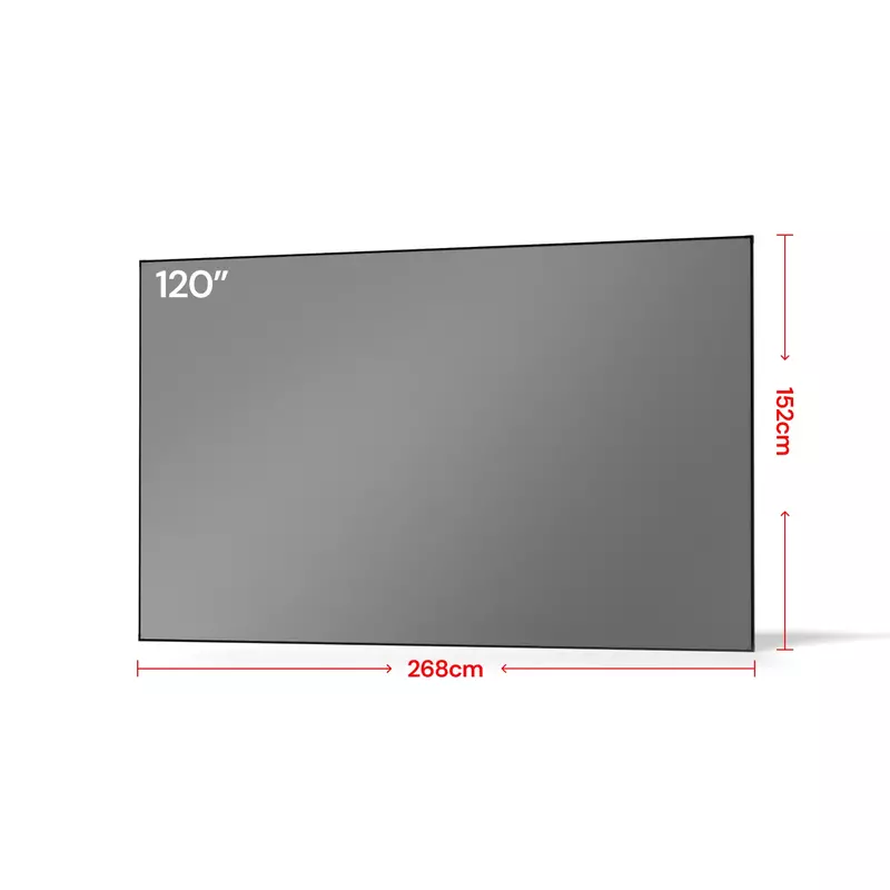 Valerion 120 Fresnel Ambient Light Rejecting Screen