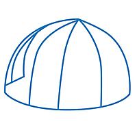 004 Dome Globe Awning (Frame only)