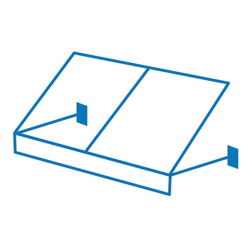 005 Traditional Signband with Open Sides (Frame only)