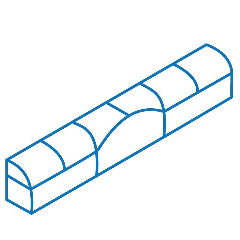012 Waterfall Awning with Dormer (Frame only)