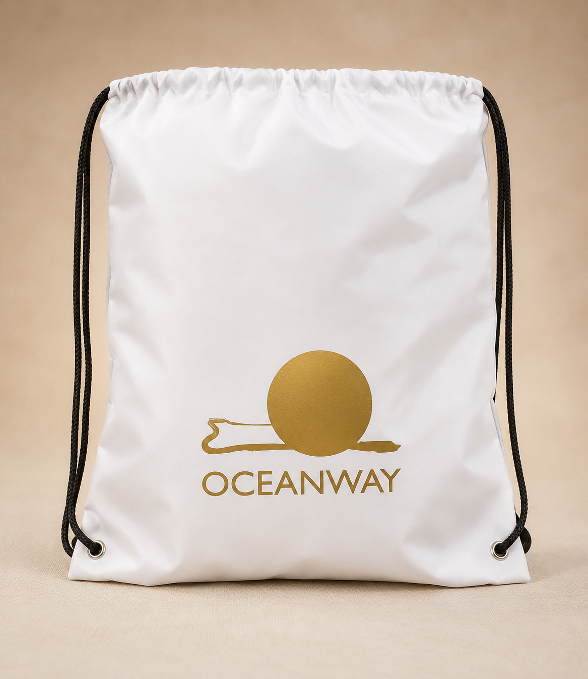 Frapera y mochila con logo para Oceanway