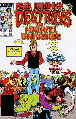 Fred Hembeck Destroys the Marvel Universe #1 (Marvel Comics July 1989)