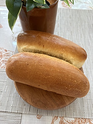 French Bread 6in - 2 rolls - Plain