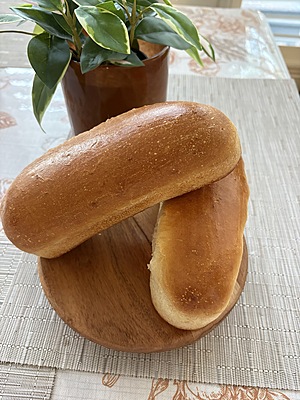 French Bread 6in - 2 rolls - Plain