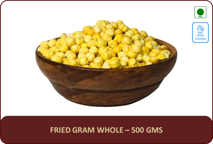 Fried Gram (Whole) - 250 Gms