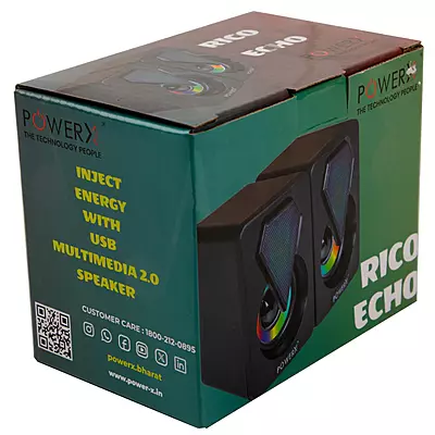 POWER-X USB SPEAKER RICO ECHO - RGB POWER-X USB SPEAKER RICO ECHO - RGB