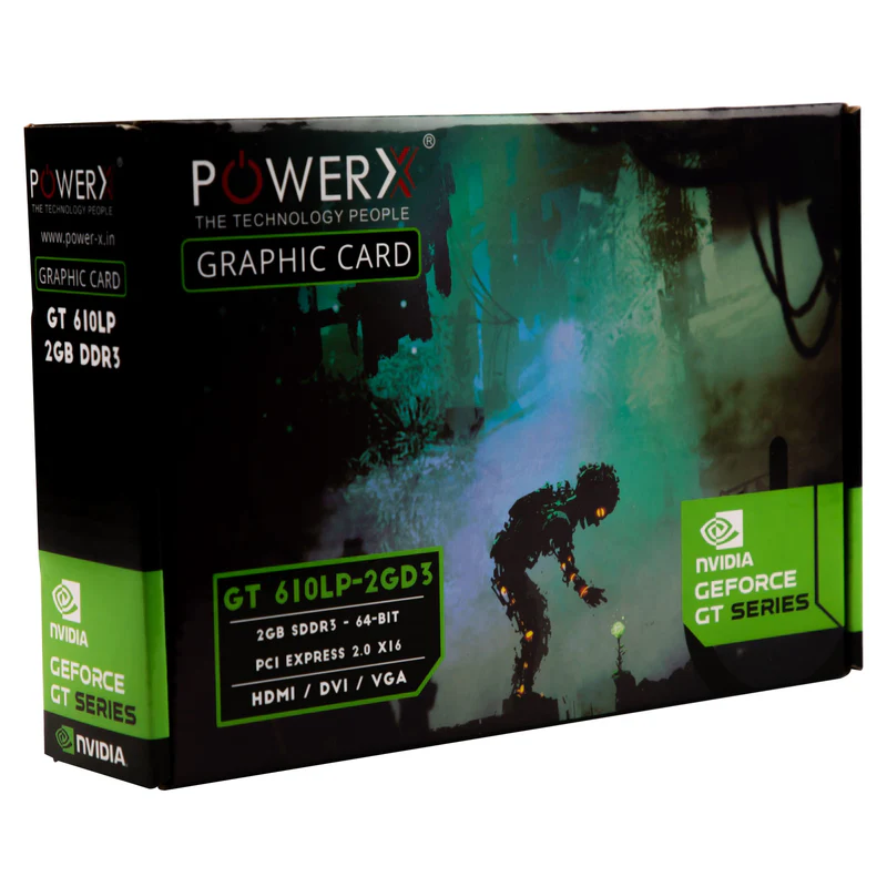 Power-X Graphic Card 2GB DDR3 - GT610