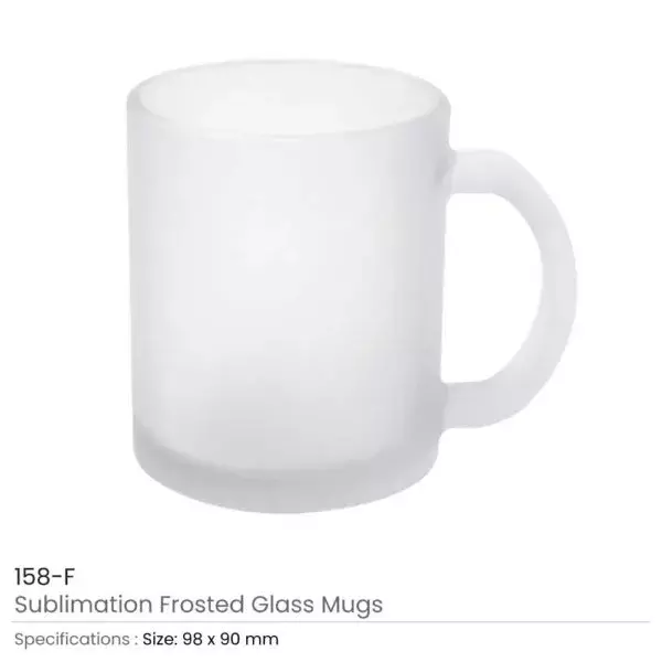 Frosted Glass Mugs