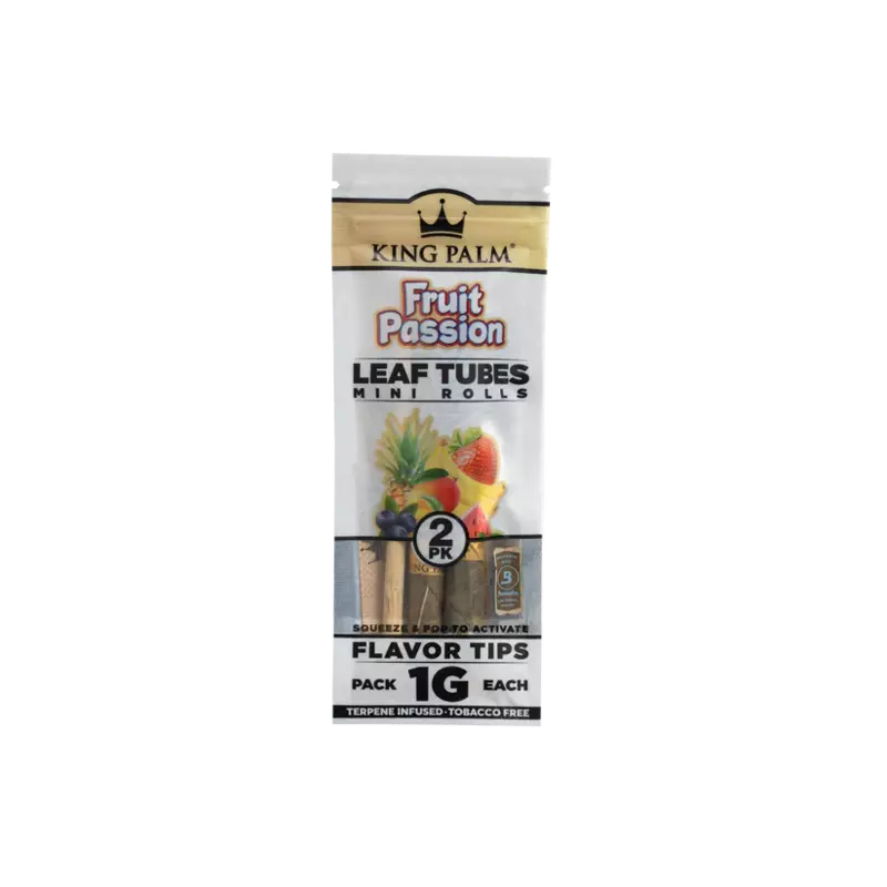 King Palm 2 Mini Rolls � Fruit Passion � 20/display