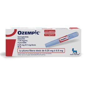 OZEMPIC SOLUCIÓN INYECTABLE 1 PLUMA PRELLENADA OZEMPIC SOLUCIÓN INYECTABLE 1 PLUMA PRELLENADA