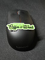 Fueled by Coffee and Weed Sticker