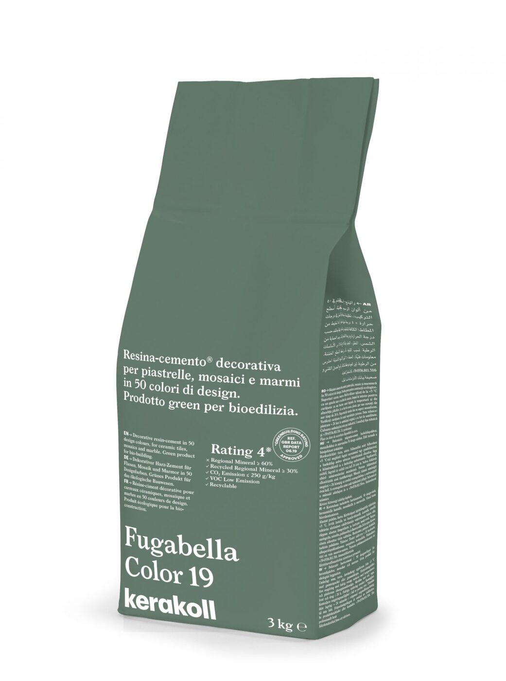 CHIT DE ROST FUGABELLA COLOR KK50 (19), 3 KG - Kerakoll