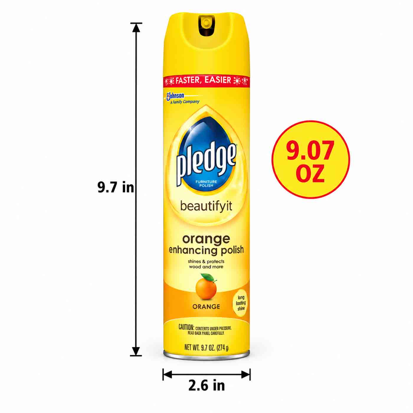 Furniture Polish Spray Pledge Favor 1 6/9.07 oz
