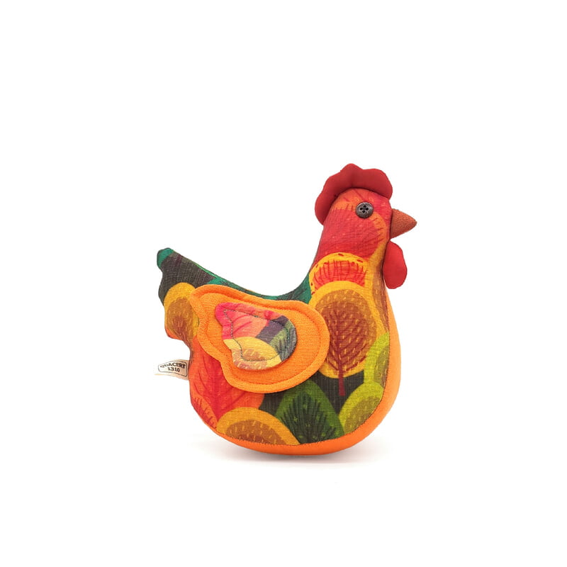 Gà Sung Túc Mẹ - Thủ Công Nhồi Bông, Vải Cotton Gà Sung Túc Mẹ - Thủ Công Nhồi Bông, Vải Cotton