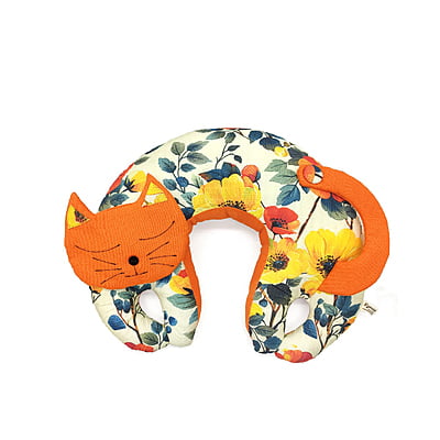 Gối Cổ Mèo - Thủ Công Nhồi Bông, Vải Cotton Gối Cổ Mèo - Thủ Công Nhồi Bông, Vải Cotton
