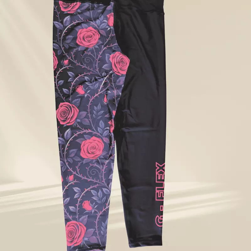 G-Flex Midnight Rebellion - Crimson Thorn Leggings