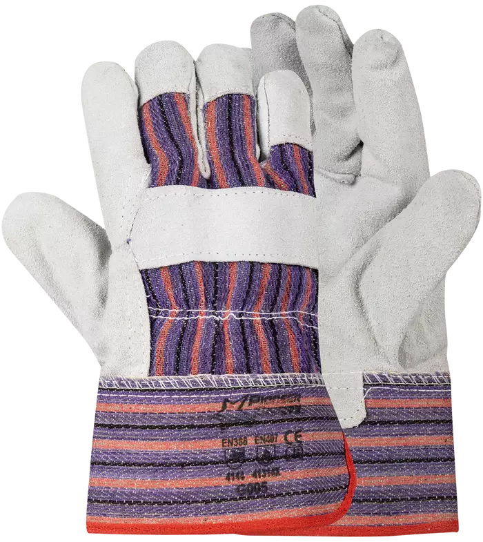 Pioneer Leather Durable Rigger - Purple white