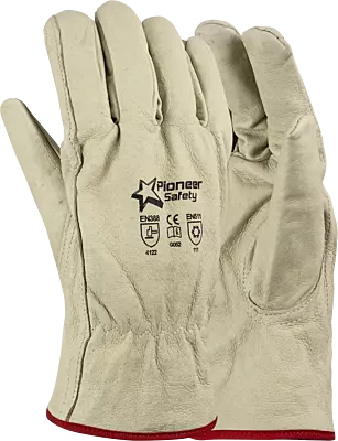 Pioneer Leather Pig Skin Fleece Lined Glove