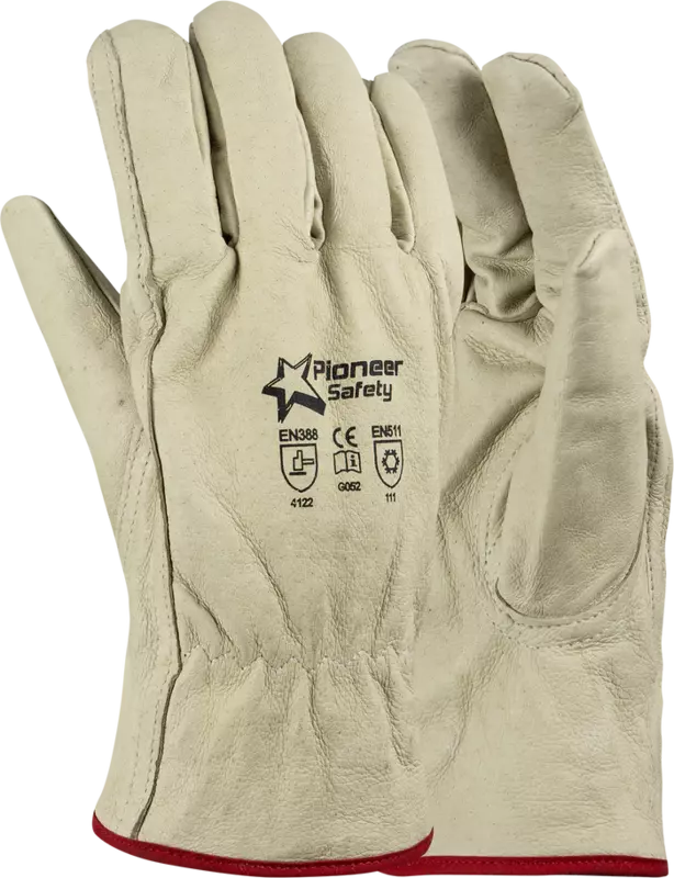 Pioneer Leather Pig Skin Fleece Lined Glove