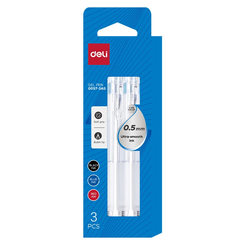 BOLÍGRAFO DE GEL PERSONAL - G057-3AS