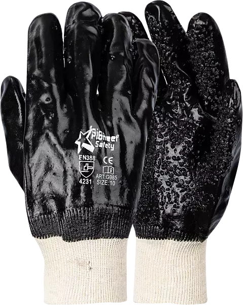 Pioneer PVC Black Chipped Palm