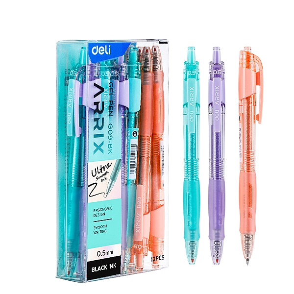 BOLÍGRAFO DE GEL - G09-BK