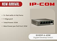 G1105P-4-63W - 4-PoE Gigabit 63W G1105P-4-63W - 4-PoE Gigabit 63W
