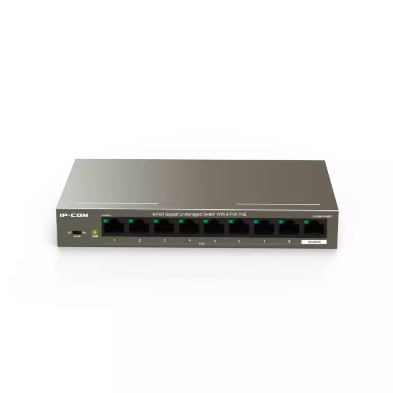 G1109P-8-102W 8 PoE - 102W - Gigabit - Managed