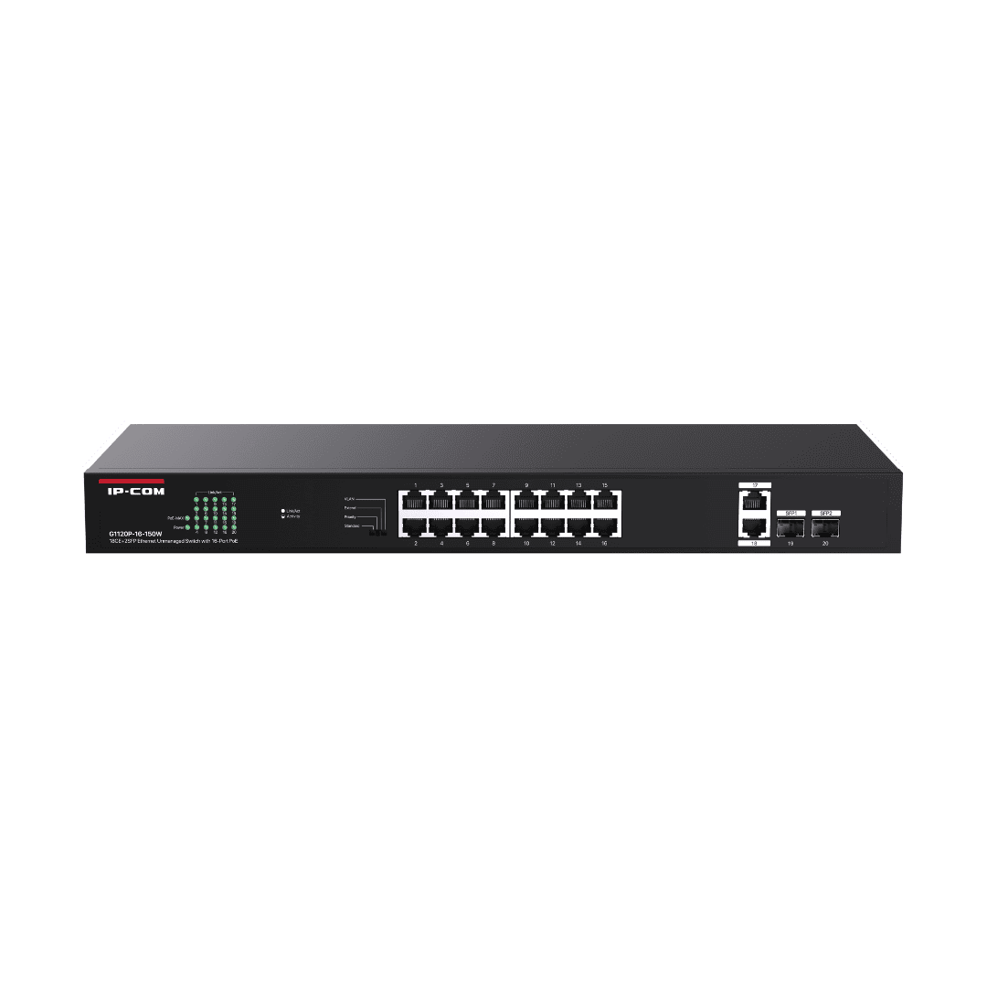 G1120P-16-150W - 16 PoE - 150W - Gigabit - Unmanaged G1120P-16-150W - 16 PoE - 150W - Gigabit - Unmanaged