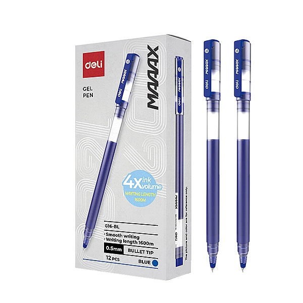 BOLÍGRAFO DE GEL - G16-BL