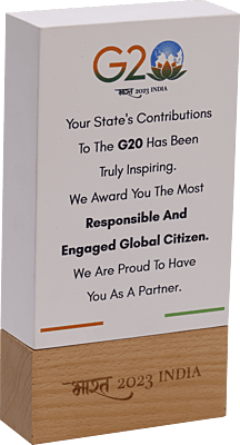 G20  2 IN 1 CUSTOM CUTOUT TROPHY