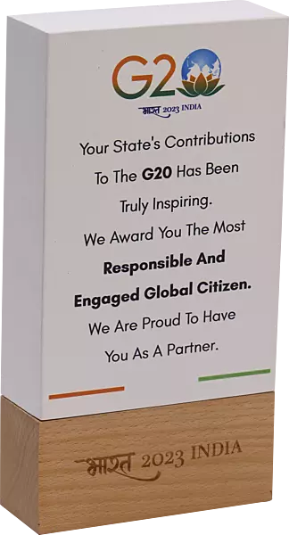 G20  2 IN 1 CUSTOM CUTOUT TROPHY