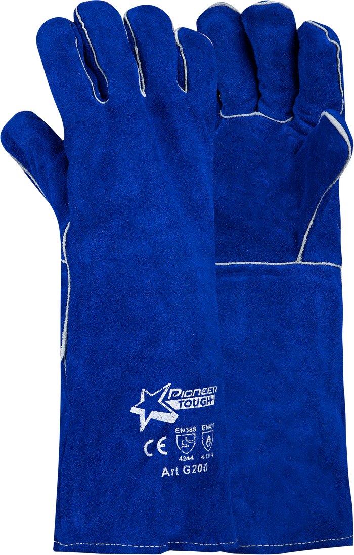 Pioneer Tough Blue Lined Welding Glove