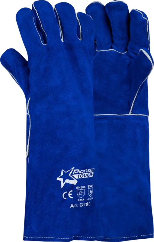 Pioneer Tough Blue Lined Welding Glove