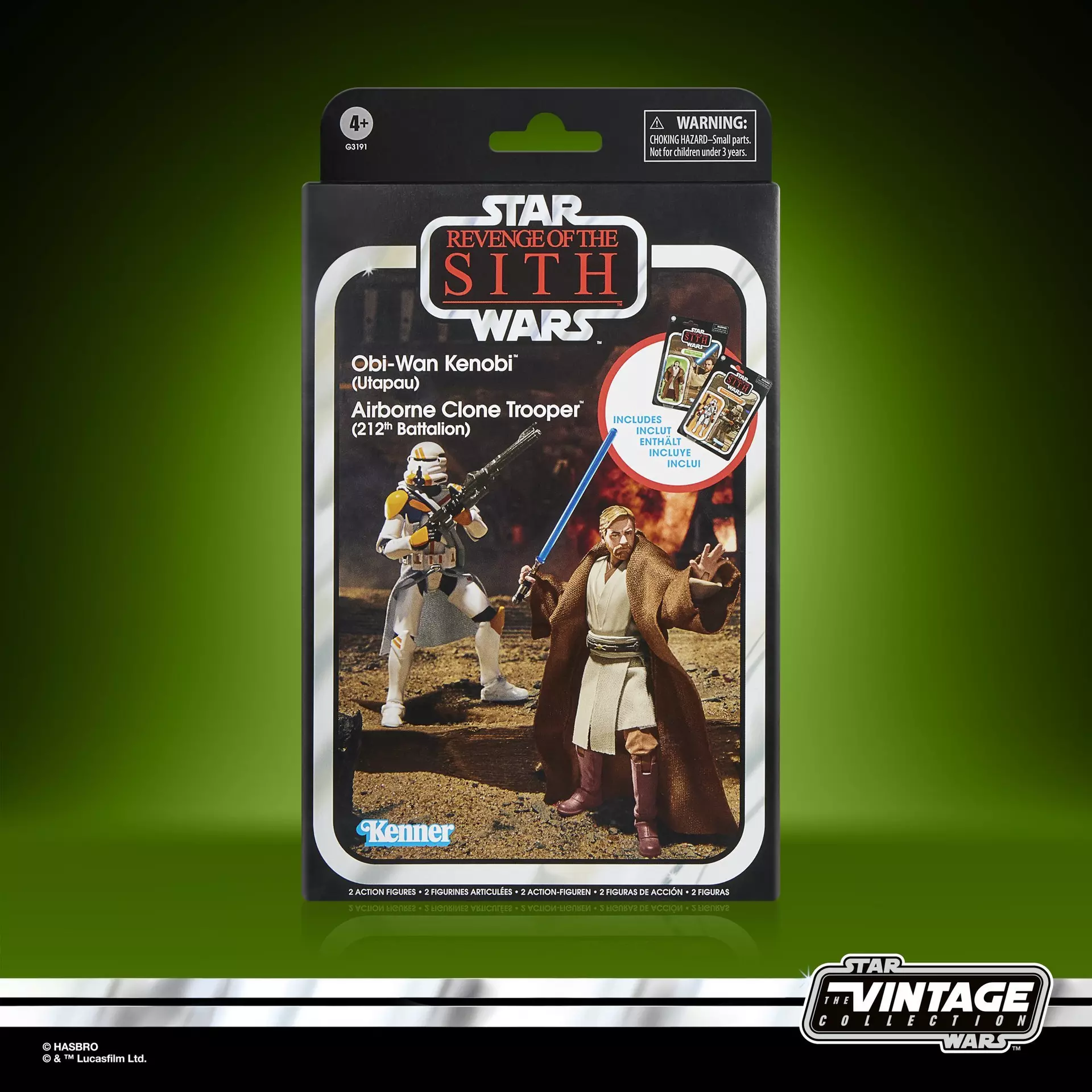 Obi-Wan Kenobi & Airborne Clone Trooper