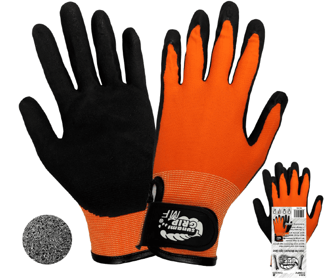 GUANTE NARANJA NITRILO 510 MFV