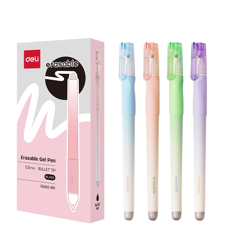 BOLÍGRAFO DE GEL BORRABLE - G660-BK