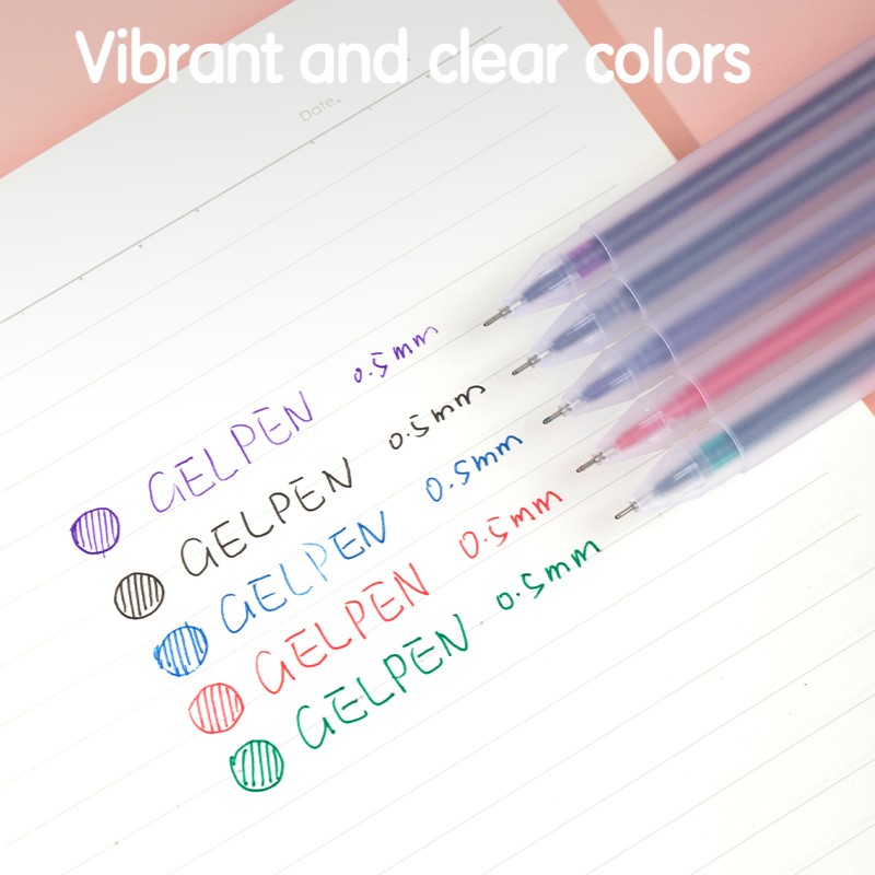 DELI G67-PR GEL PEN 0.5mm PURPLE