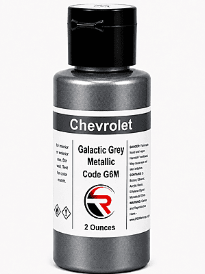 Chevrolet Galactic Gray Metallic Code G6M (CG1-G6M-02)