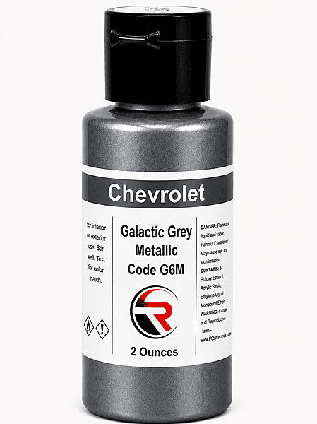Chevrolet Galactic Gray Metallic Code G6M (CG1-G6M-02)