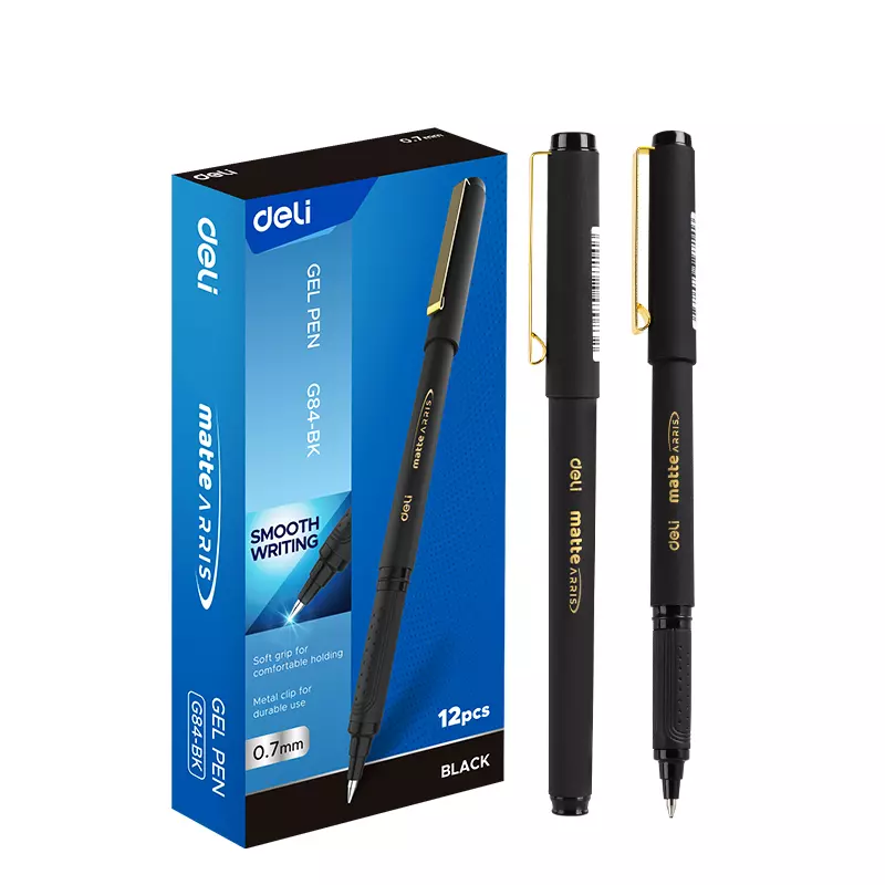 BOLÍGRAFO DE GEL - G84-BK