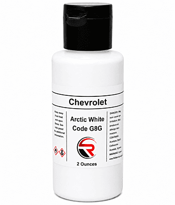 Chevrolet Arctic White Code G8G (CW1-G8G-02)