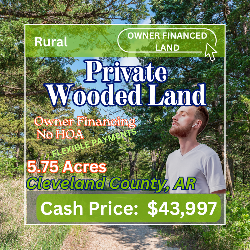 Private Wooded Land - 5.75 Acres in Rison, AR